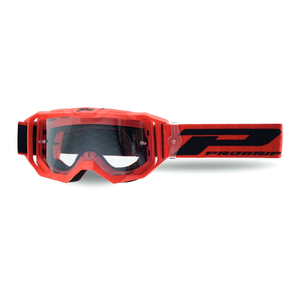 Goggles Pro Grip Vision Go - Red clear lens