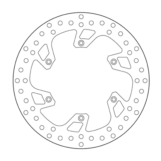 Brake disc Brembo Serie Oro Beta RR 250 (13-25) front 68B407B8
