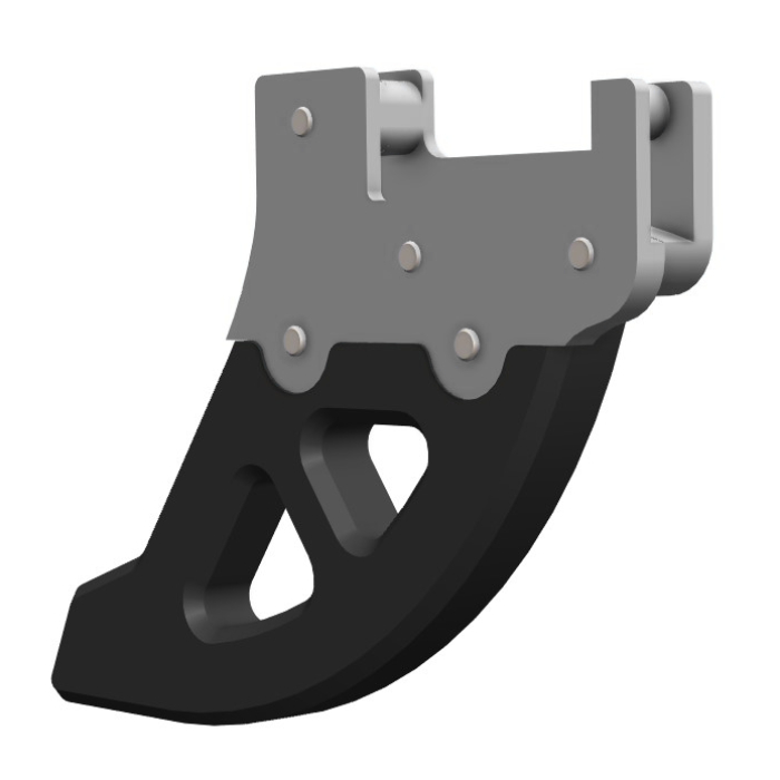Disc Guard rear DTC Husqvarna 501 FE (22-24) black 9202150301