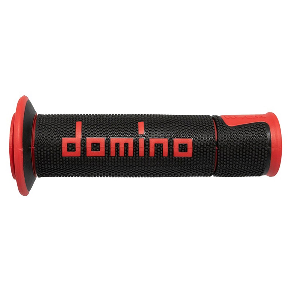 Pair of Grips Domino A450 - black red A4504240B7