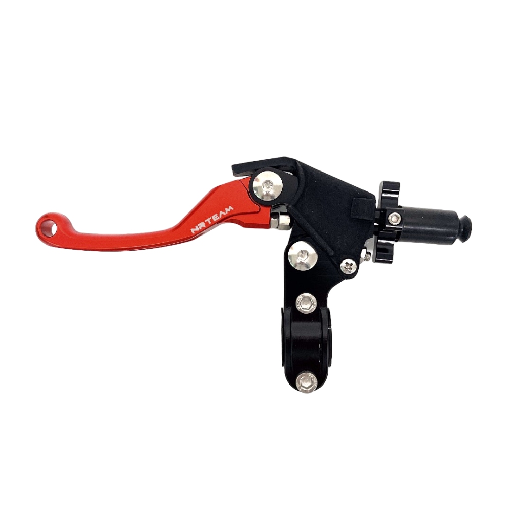 Universal clutch perch + CNC unbreakable lever red Universal clutch perch + CNC unbreakable lever red
