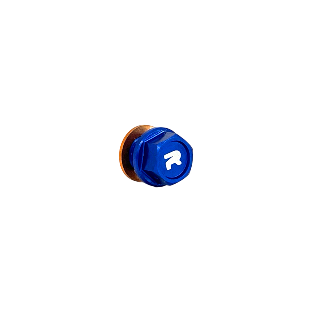 Magnetic oil drain plug KTM 144 SX (08) blue DS89.1007B