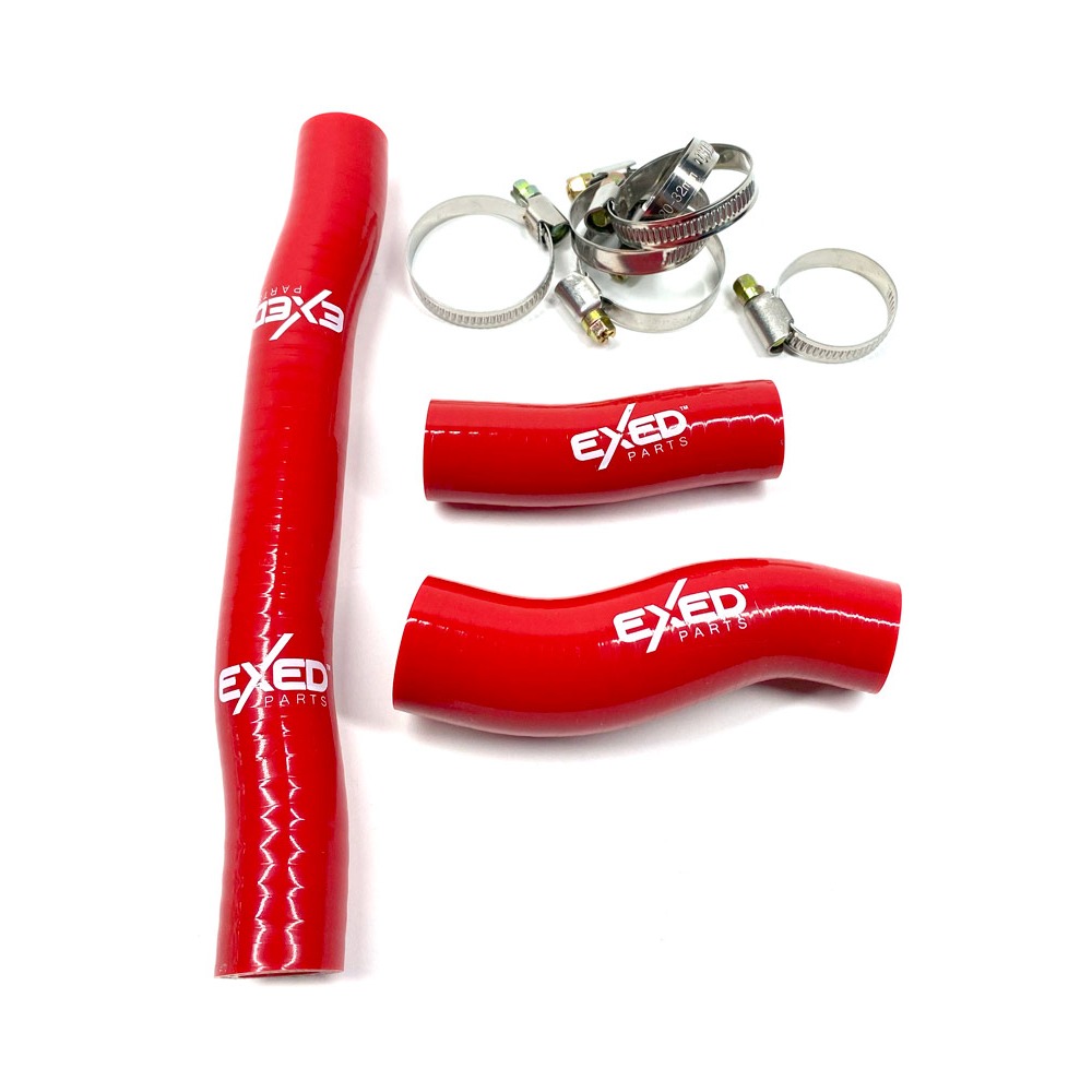 Radiator hoses Gasgas 250 MC (22-23) red - Exed E-SH-K2-R