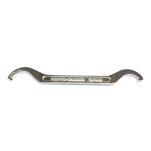 Double shock spanner wrench