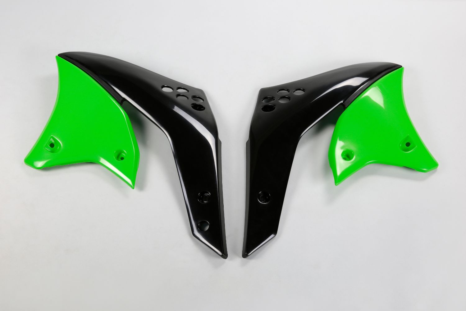 Radiator Shrouds Kawasaki KX 250 F (06) black and green* KA03767-026