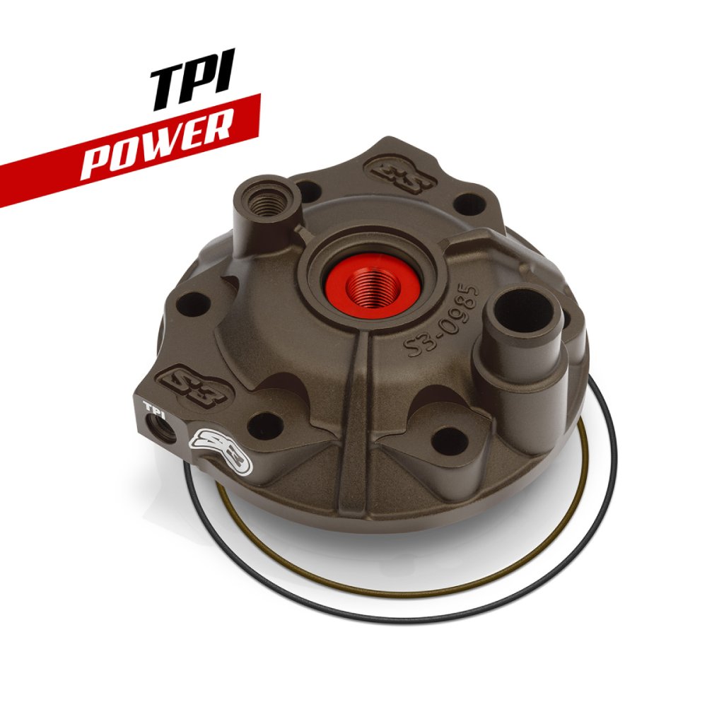 Cylinder head S3 KTM 250 EXC (17-23) - Power titanium PWR-985TPI-250-T