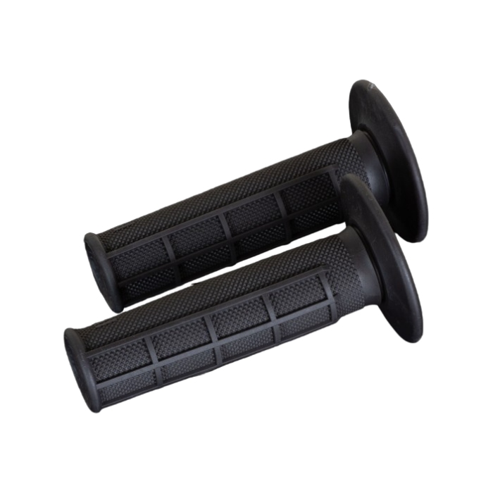 Pair of Grips Renthal Original Diamond/Waffle Hard - black Pair of Grips Renthal Original Diamond/Waffle Hard - black