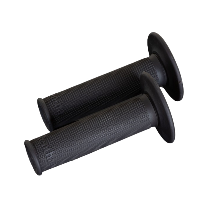 Pair of Grips Renthal Original Full Diamond Hard - black Pair of Grips Renthal Original Full Diamond Hard - black