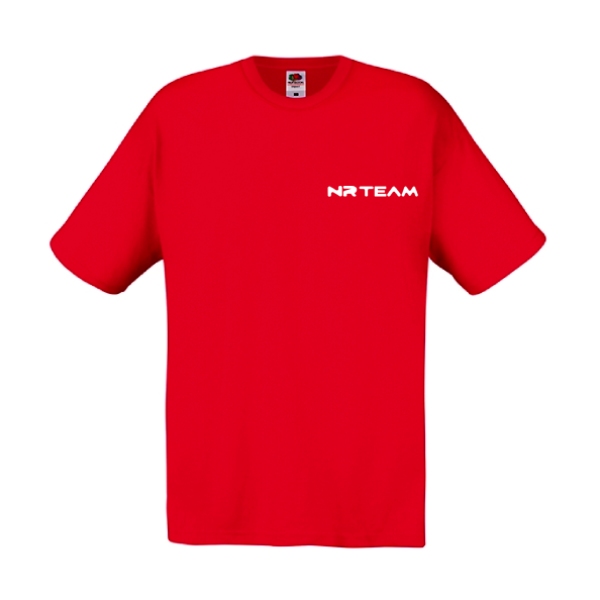 T-shirt NRTeam red - Size XL TSHR.R-XL